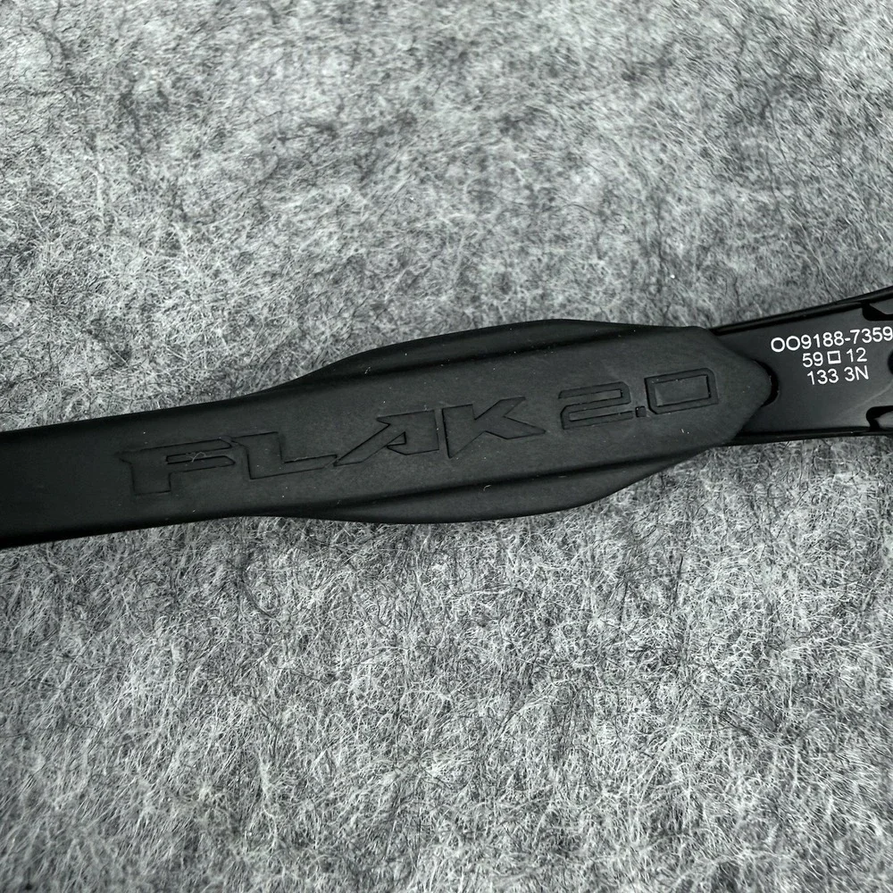 Oakley FLAK 2.0 XL BRAND NEW Matte Black/PRIZM Golf Sunglass 009188 59mm Lens
